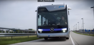 Mercedes Benz Semi-Automated Bus