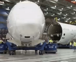 Working On 737 Max Airplane Upgrade