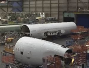 Steps in The Making Of Boeing 787-9 Dreamliner Airplane