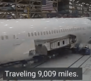 Steps in The Making Of Boeing 787-9 Dreamliner Airplane