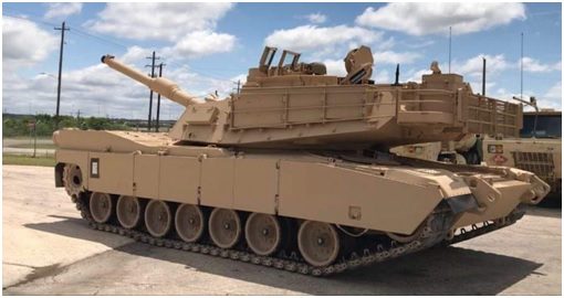 An M1 Abram Tank. Image source: Greywolf Brigade via Twitter.